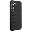 Oryginalne Etui AMG do Samsung S23 | Carbon Stripe | Tłoczony Wzór | Czarny